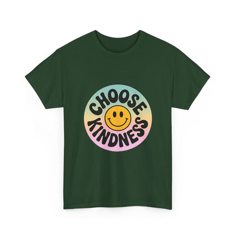 Choose Kindness Unisex Heavy Cotton Tee - Uplifting Graphic T-Shirt