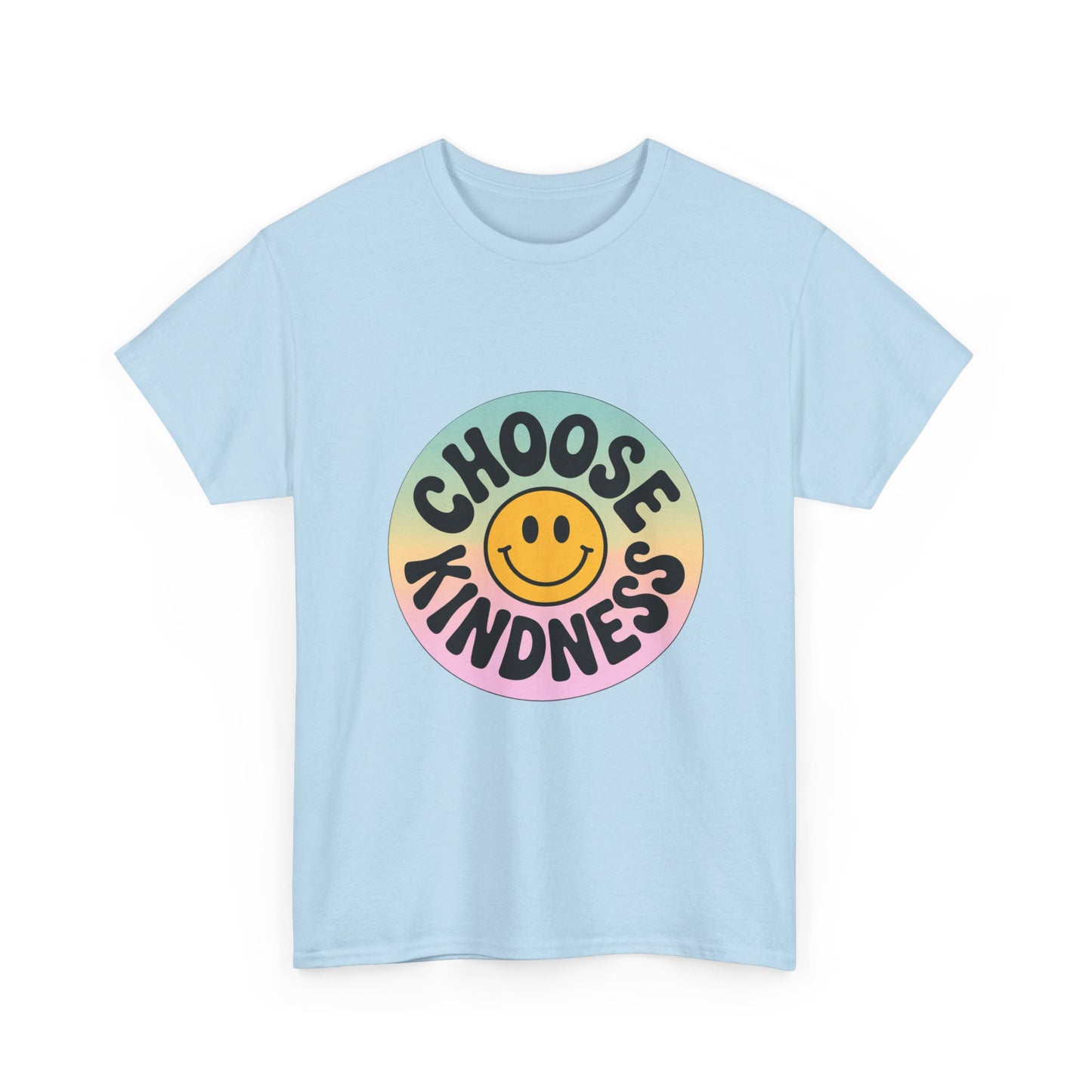Choose Kindness Unisex Heavy Cotton Tee - Uplifting Graphic T-Shirt