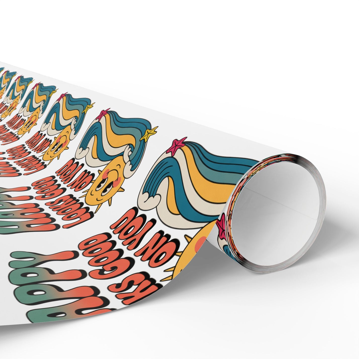 Happy Looks Good on You Wrapping Paper