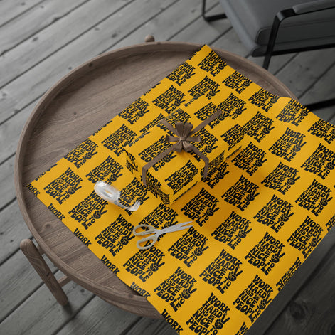 Work Hard and Be Nice to People Wrapping Paper