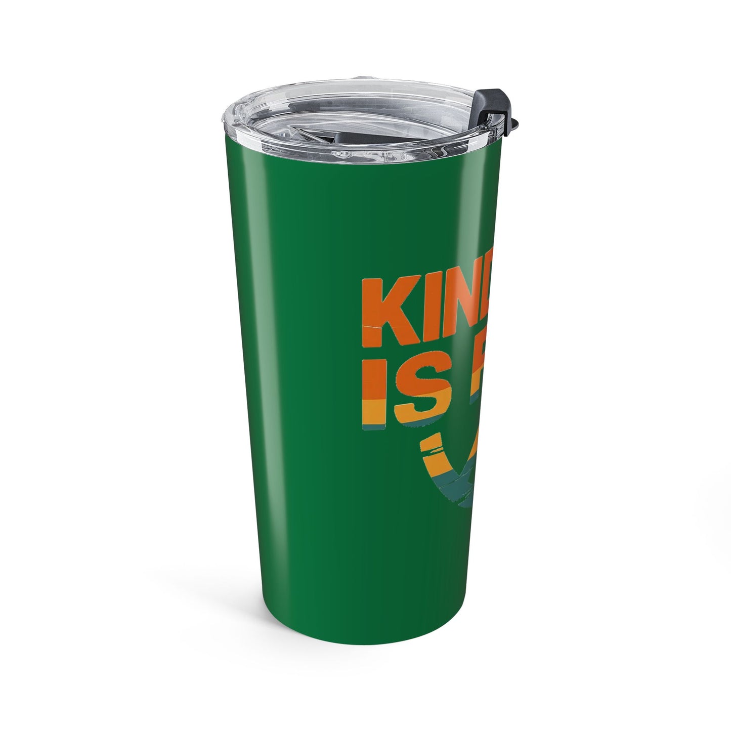 20oz Kindness Is Free Tumbler - Inspiring Quote Travel Mug