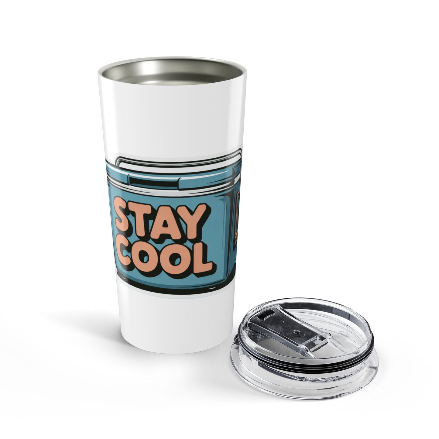 Stay Cool 20oz Tumbler - Insulated Travel Mug for Hot & Cold Drinks