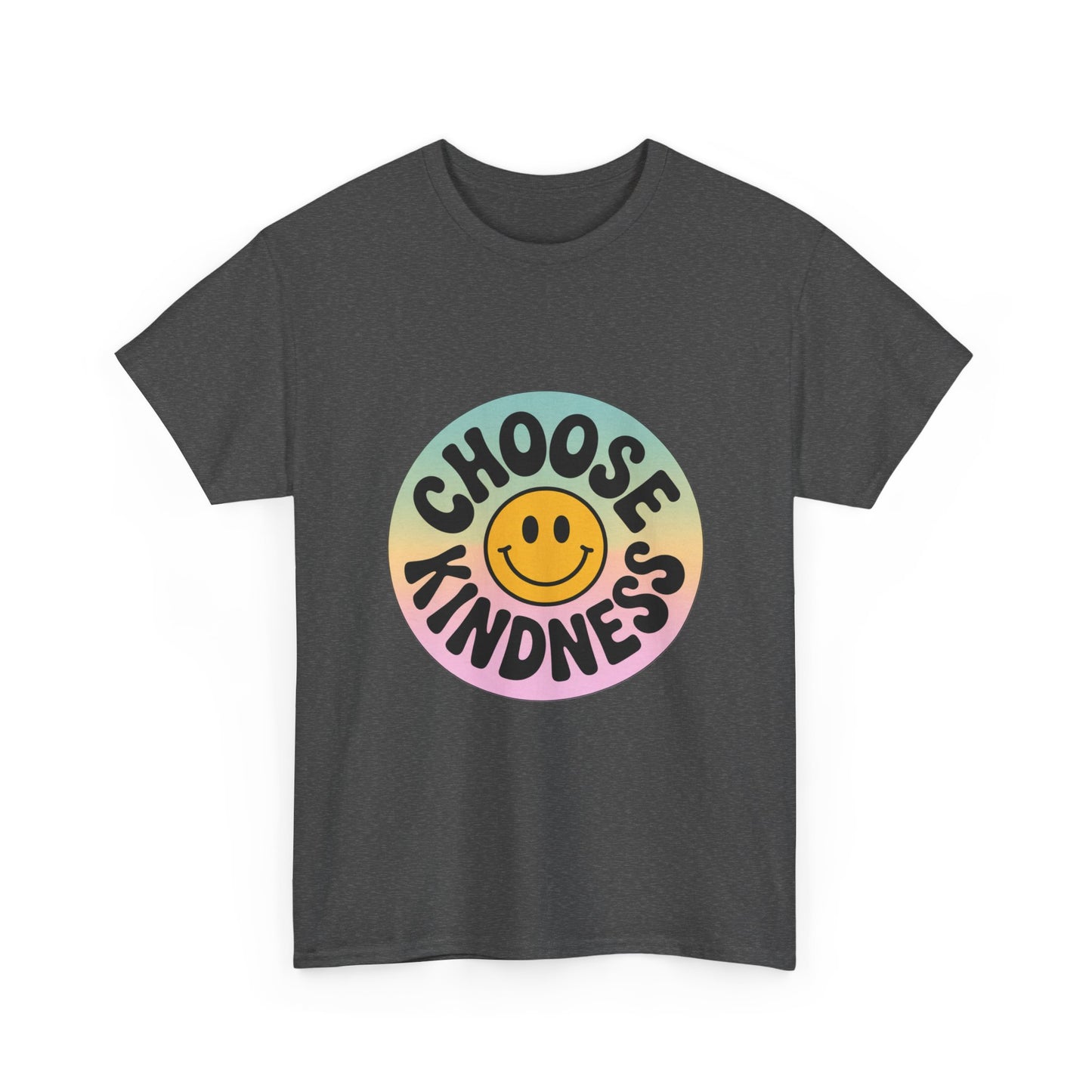 Choose Kindness Unisex Heavy Cotton Tee - Uplifting Graphic T-Shirt