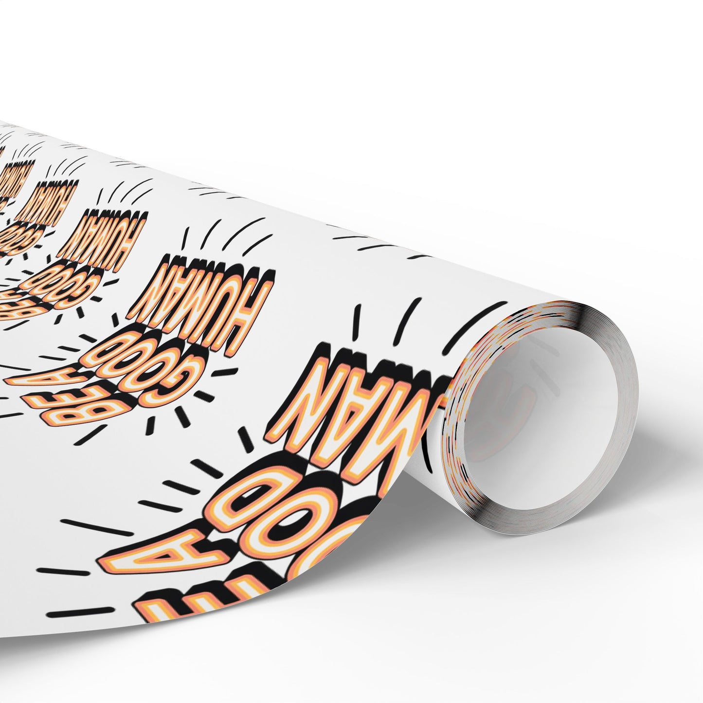 Be a Good Human Gift Wrap (Single Roll)