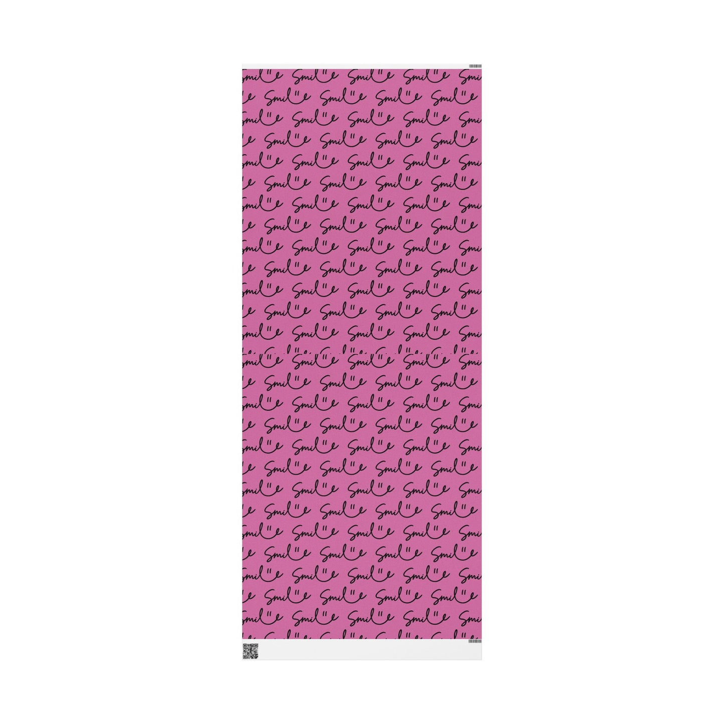 Light Pink/Black Smile Stylish Gift Wrapping Paper for Any Occasion