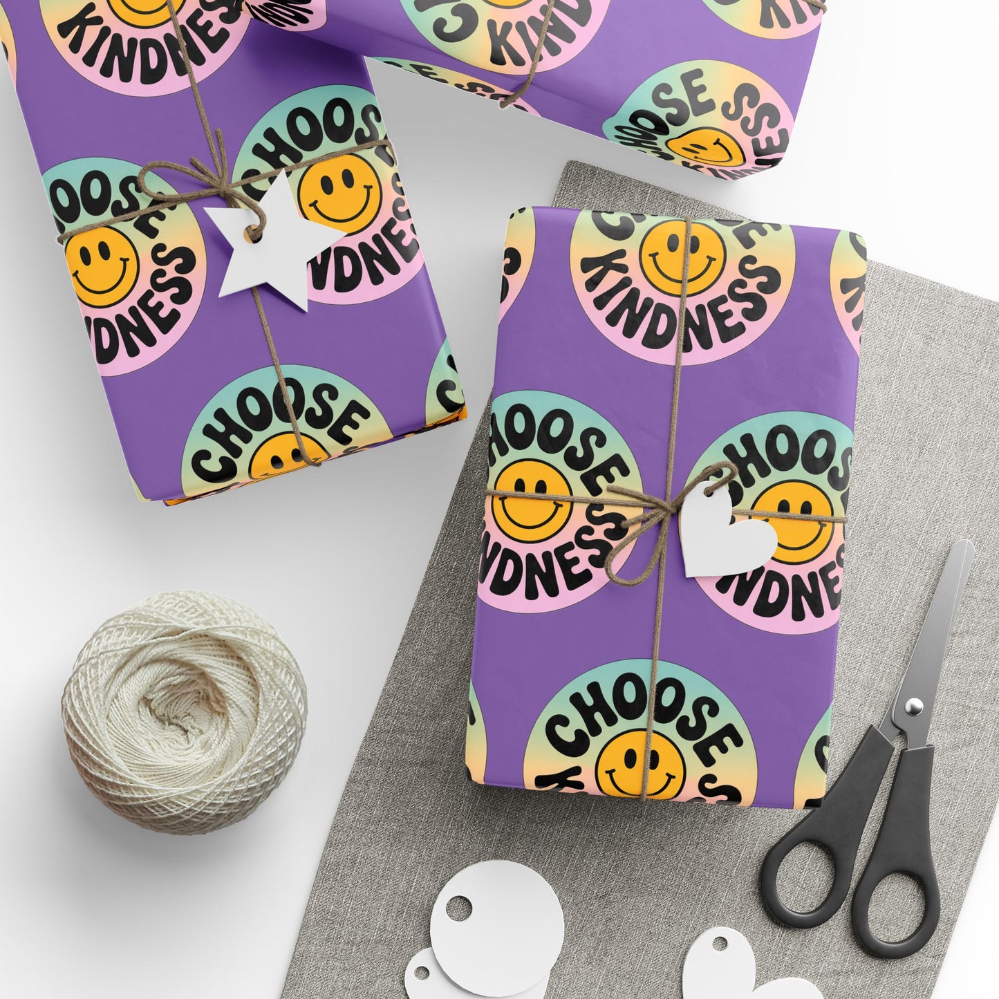 Light Purple Choose Kindness Wrapping Papers