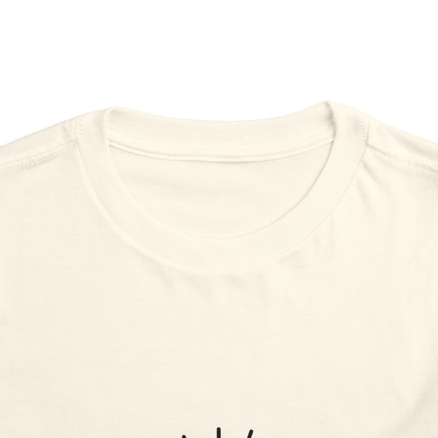 Toddler Tee — "Be A Good Human" Positive Message Shirt