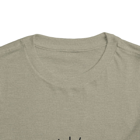 Toddler Tee — "Be A Good Human" Positive Message Shirt