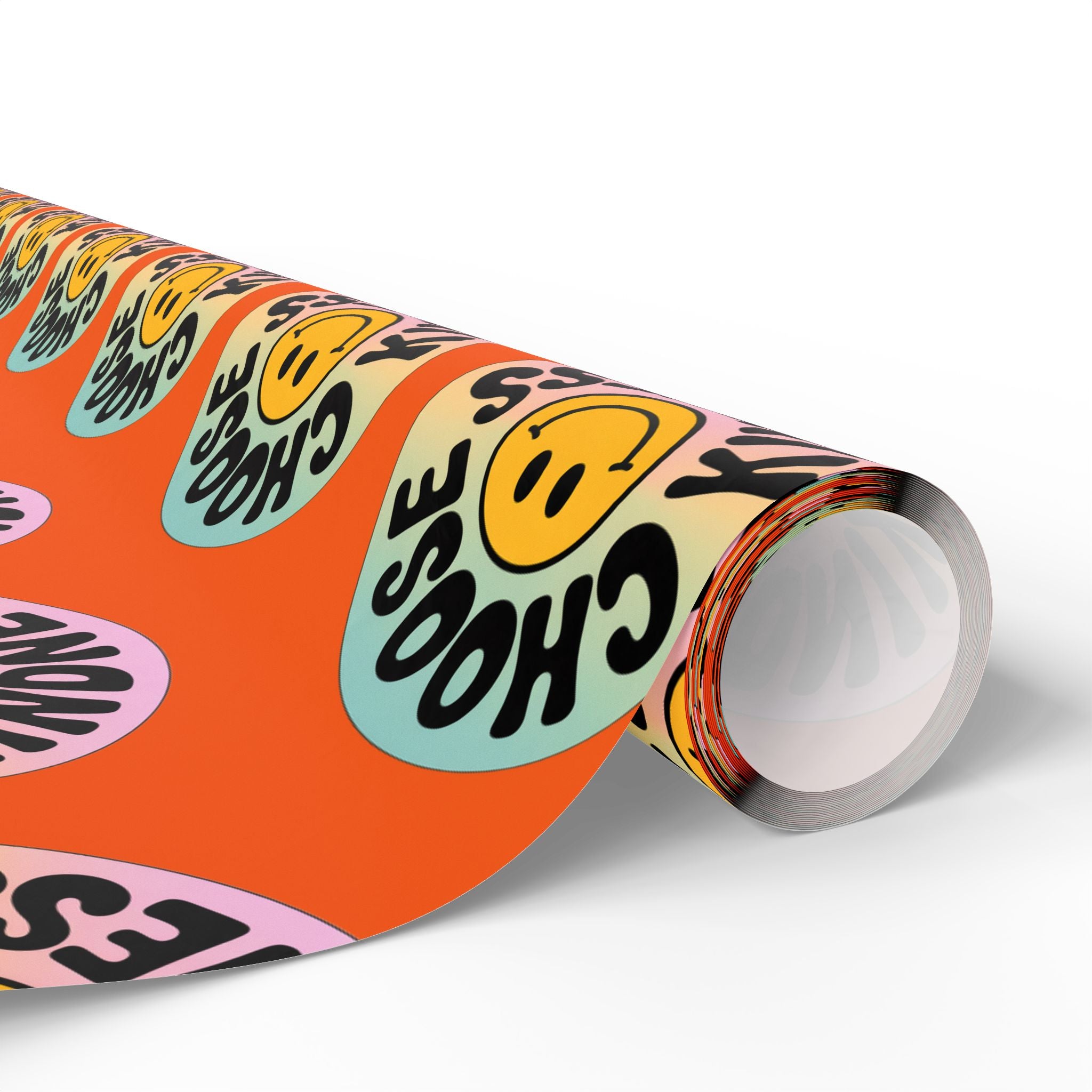 Orange Choose Kindness Wrapping Papers