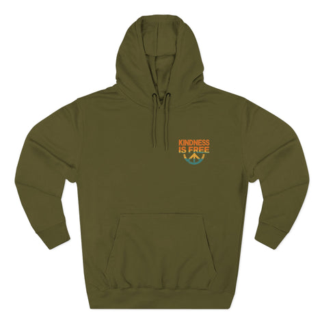 Kindness is Free Fleece Hoodie