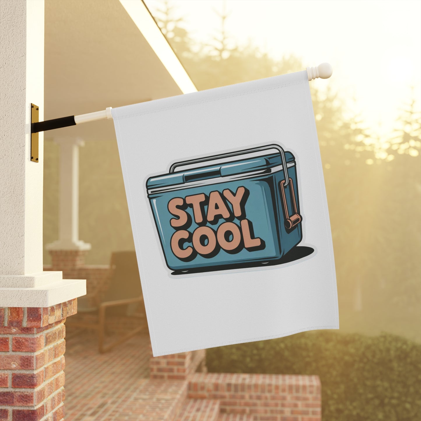 Stay Cool Garden Banner