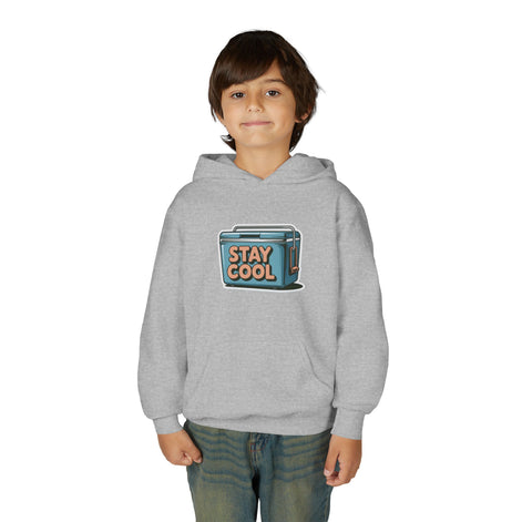 Youth Hooded Sweatshirt - Stay Cool Graphic