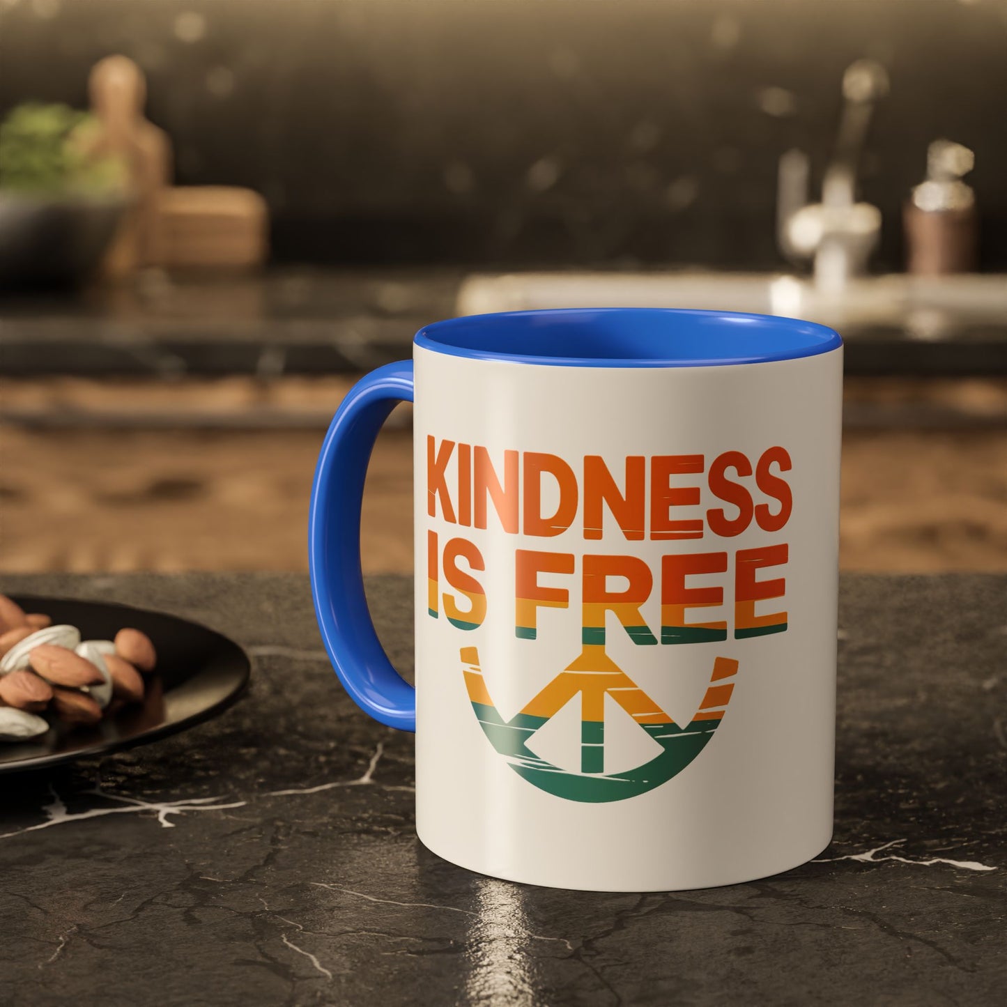 Kindness Is Free Mug - 11oz & 15oz Coffee Cup