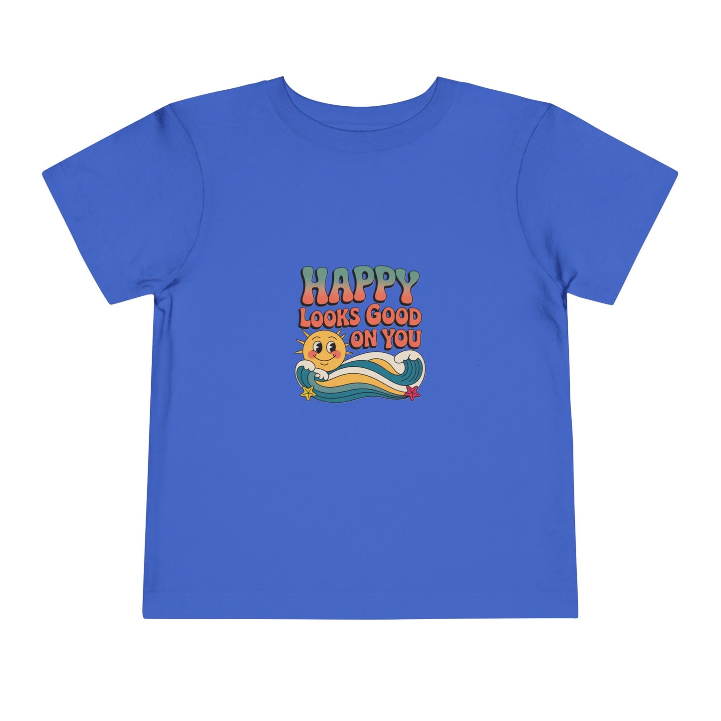 Happy Looks Good On You Toddler Tee