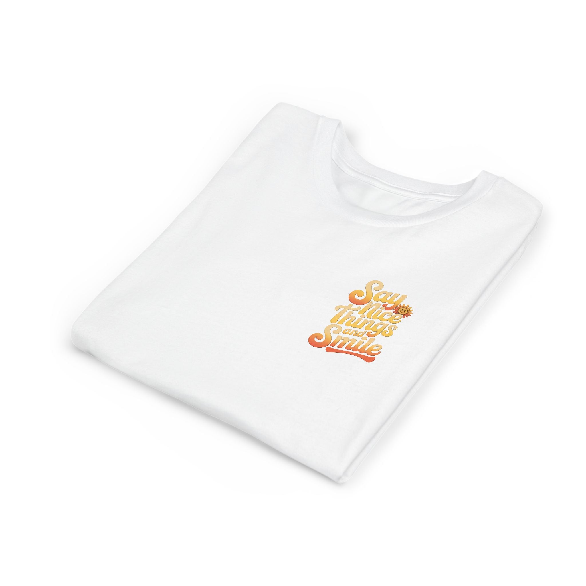 Say Nice Things Youth Tee - Positive Vibe Short Sleeve Shirt