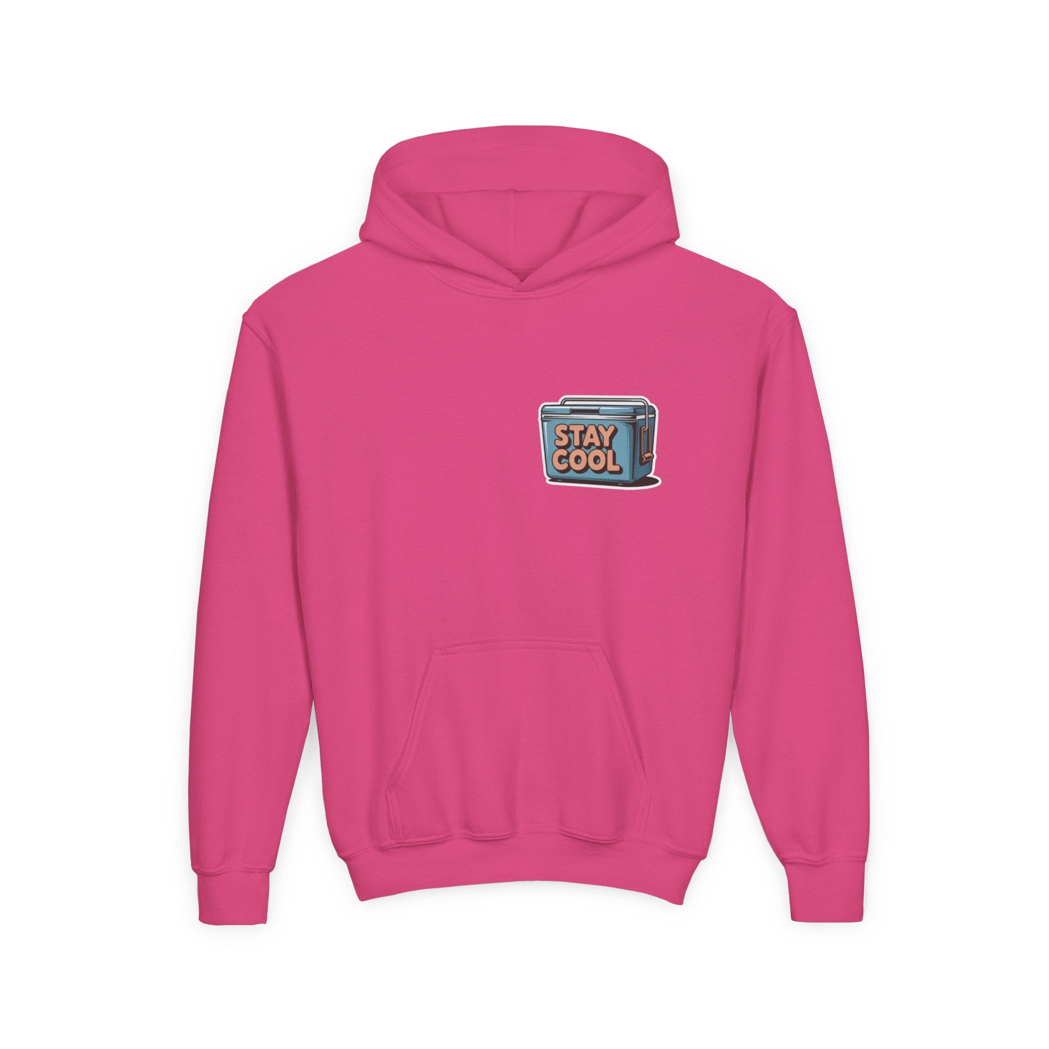 Youth Hooded Sweatshirt - Stay Cool Graphic