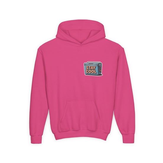 Youth Hooded Sweatshirt - Stay Cool Graphic