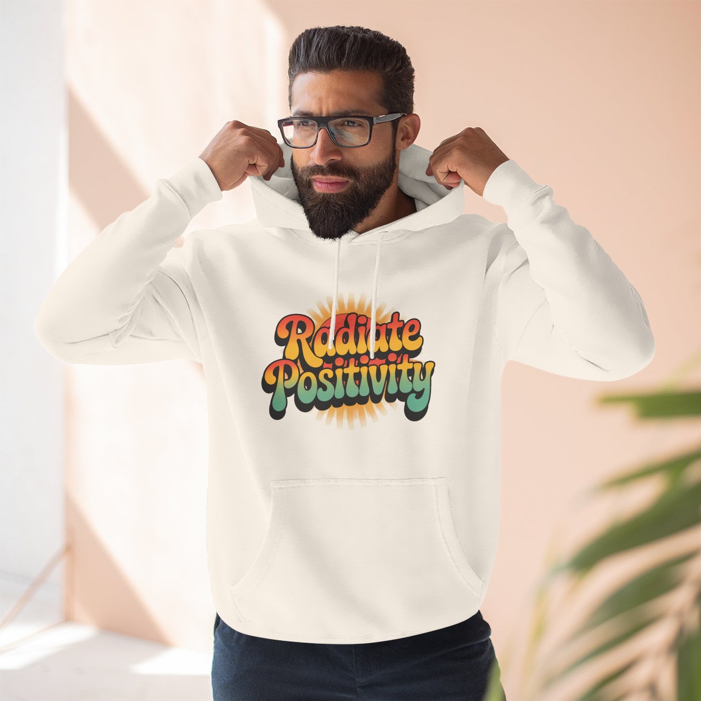 Radiate Positivity Fleece Hoodie