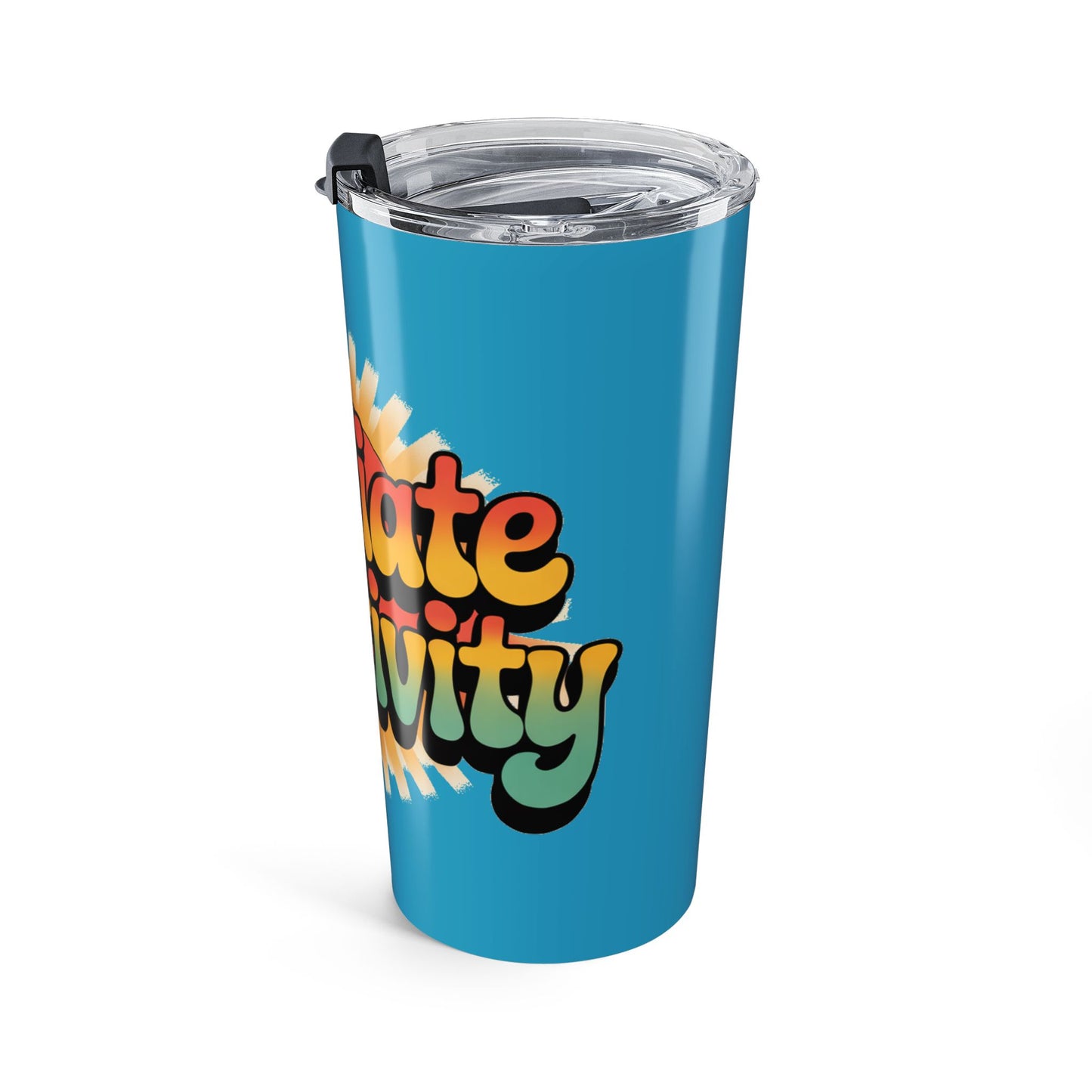 Turquoise Radiate Positivity Tumbler 20oz