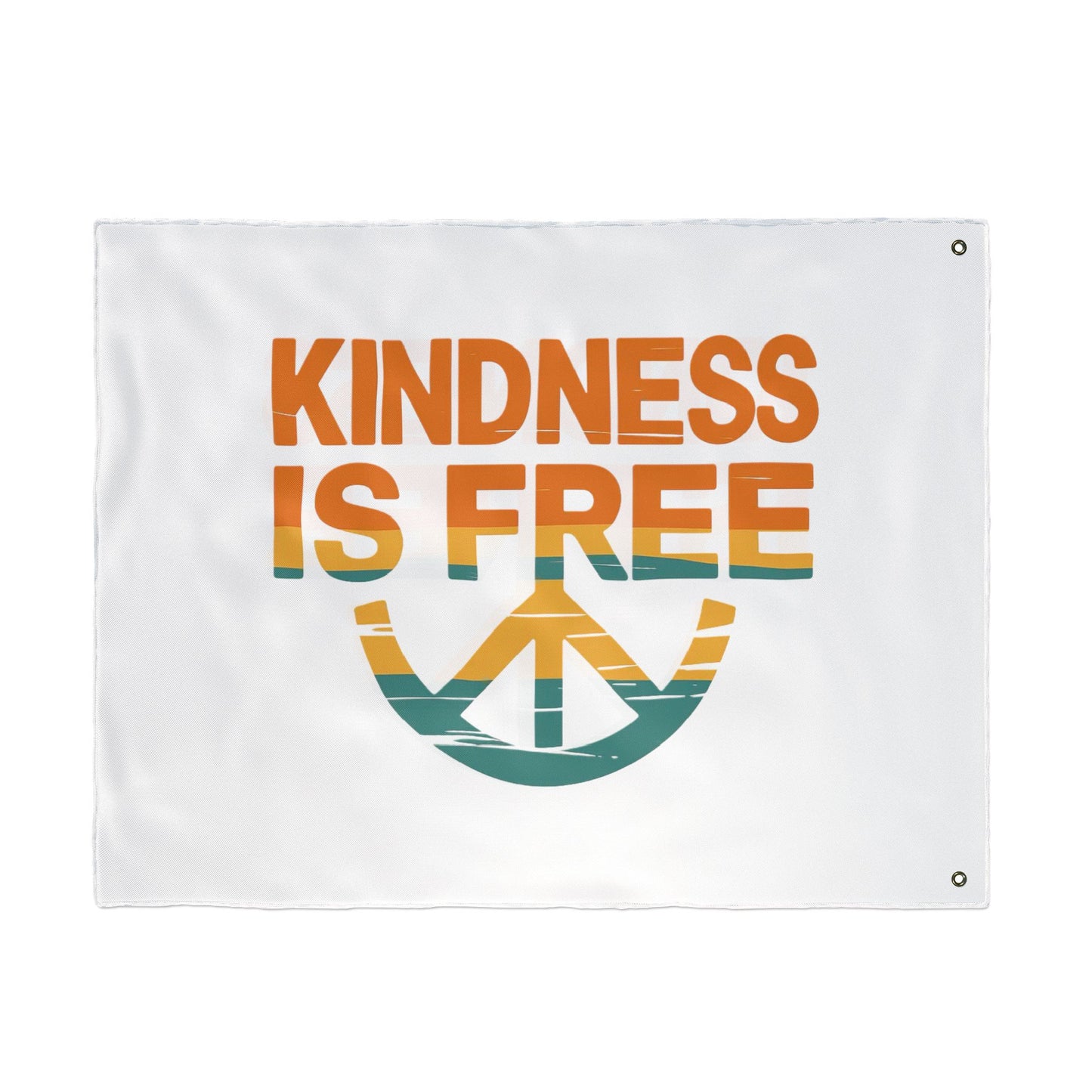 Peaceful Kindness Double Sided Flag