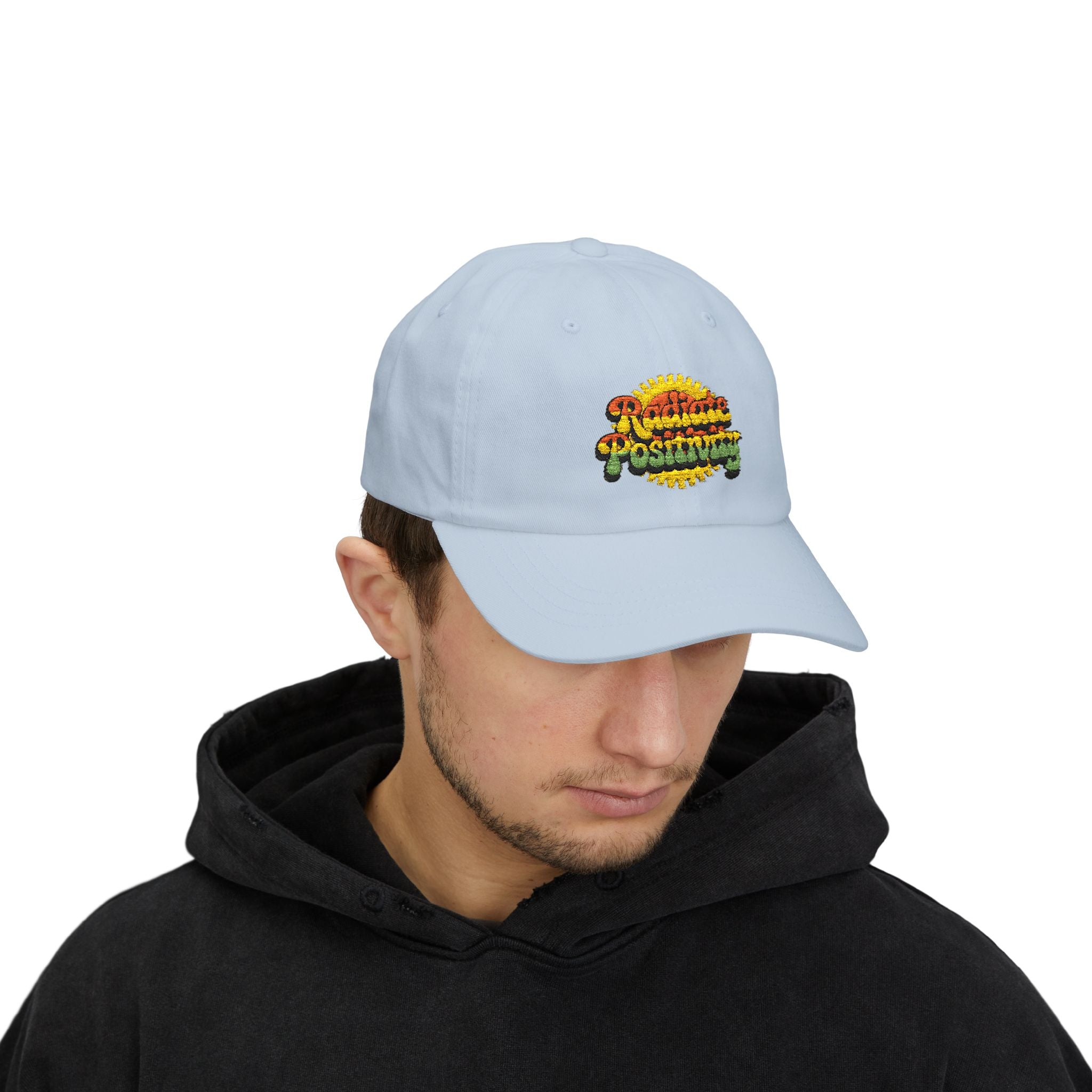 Classic Cap — Radiate Positivity Embroidered Baseball Hat