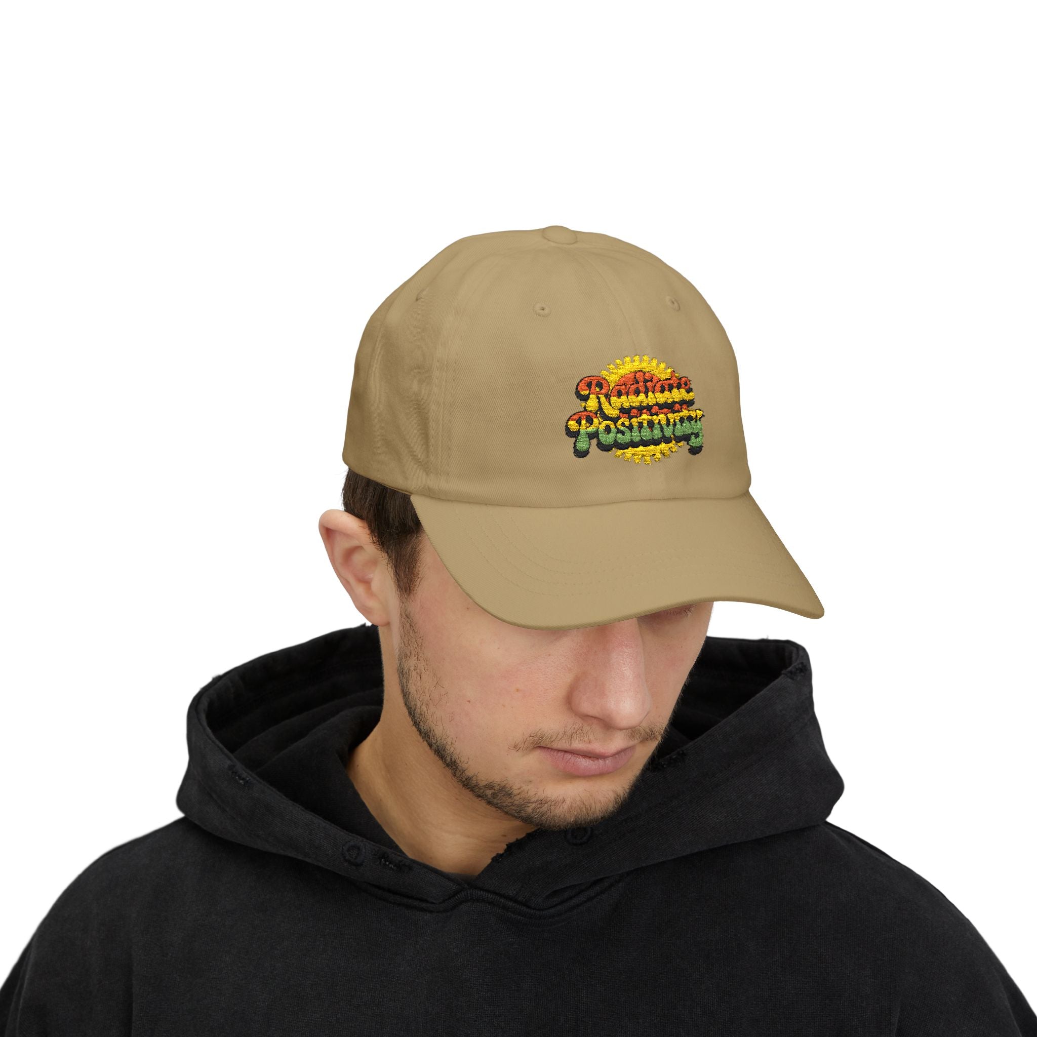 Classic Cap — Radiate Positivity Embroidered Baseball Hat