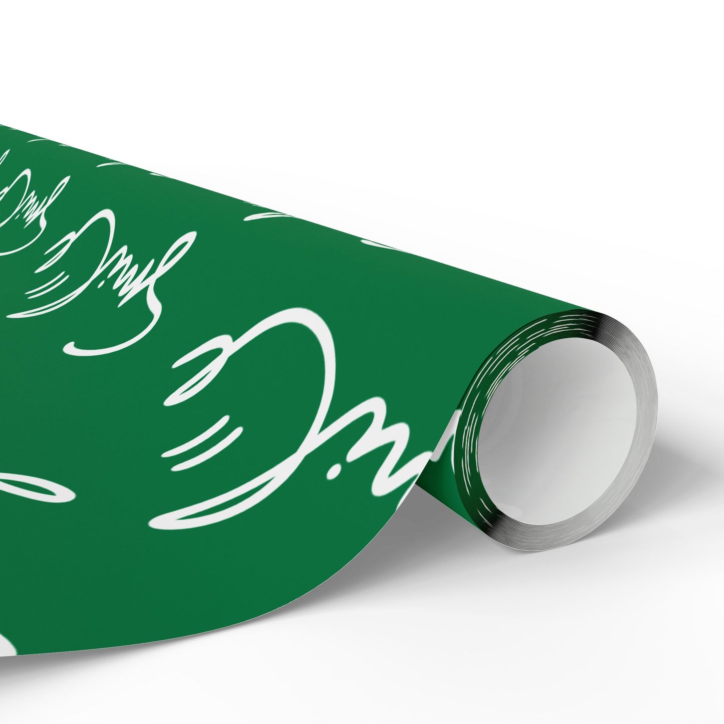 Green Smile Stylish Gift Wrapping Paper for Any Occasion