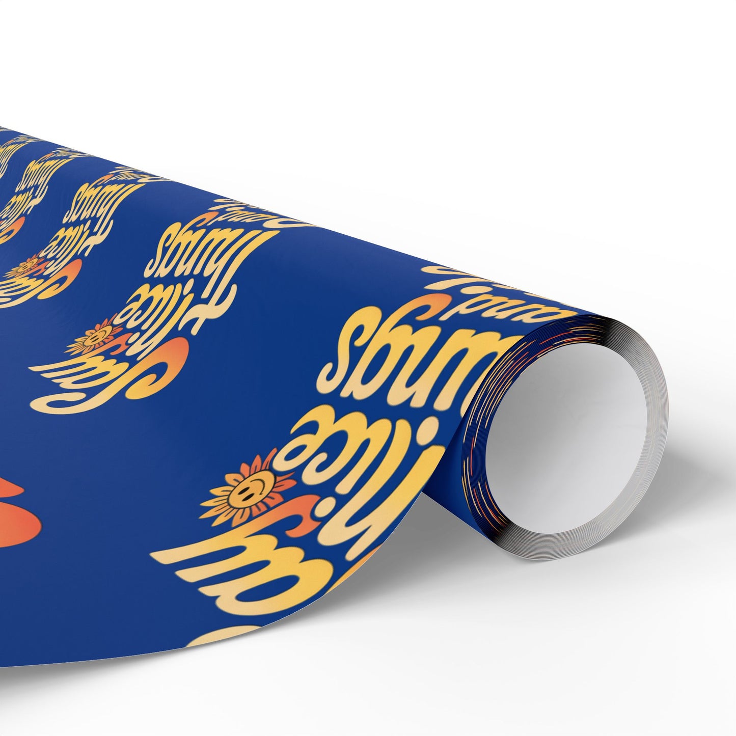 Say Nice Things and Smile Wrapping Paper