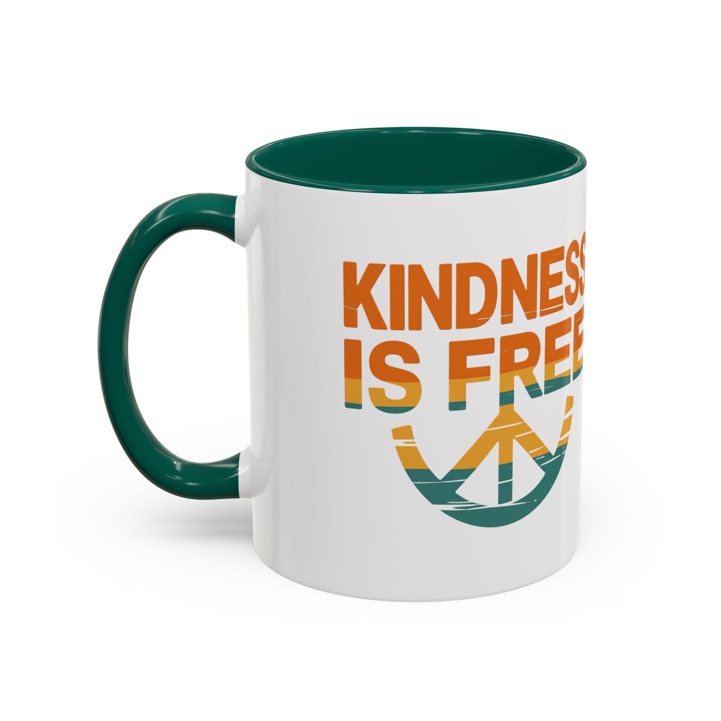 Kindness Is Free Mug - 11oz & 15oz Coffee Cup