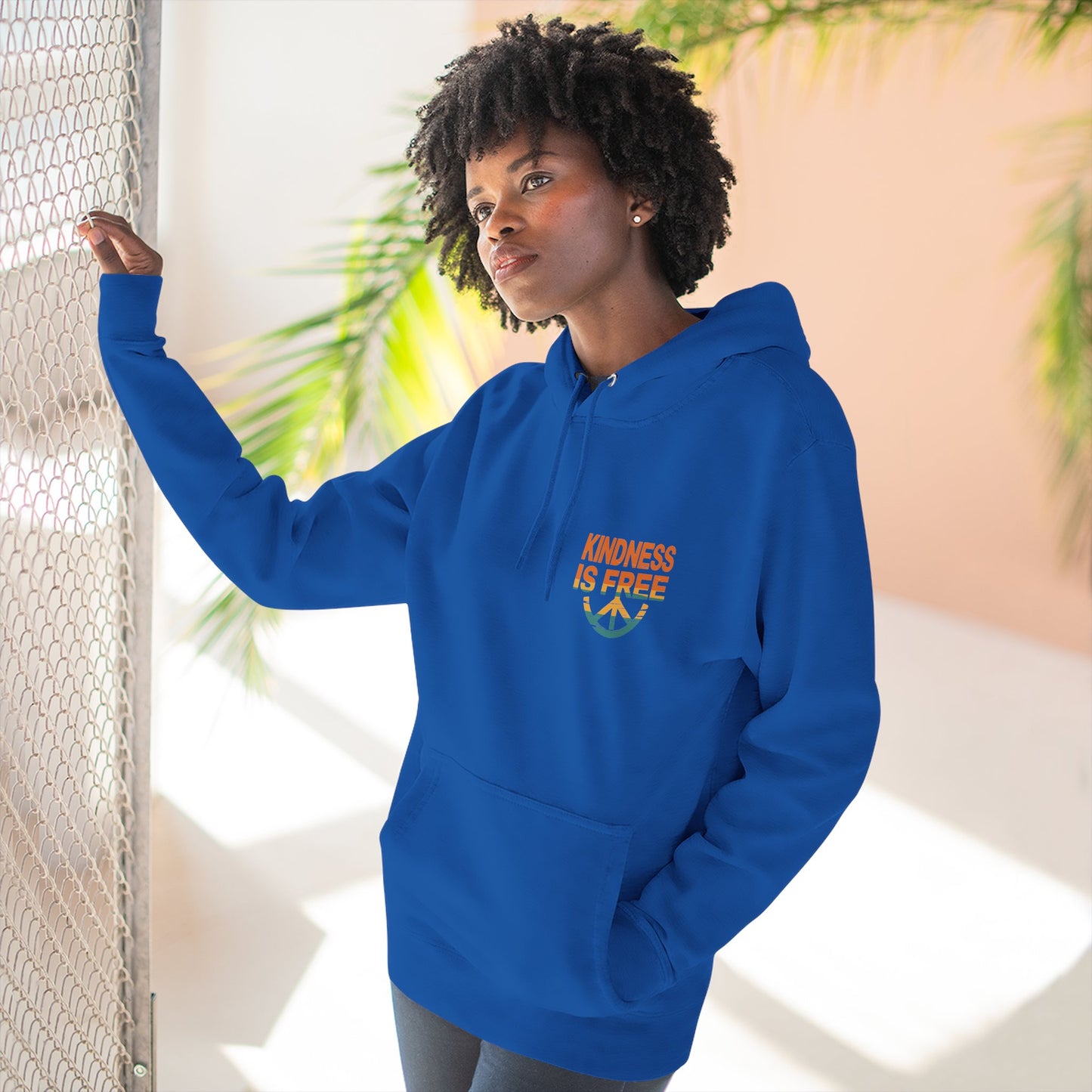 Kindness is Free Fleece Hoodie