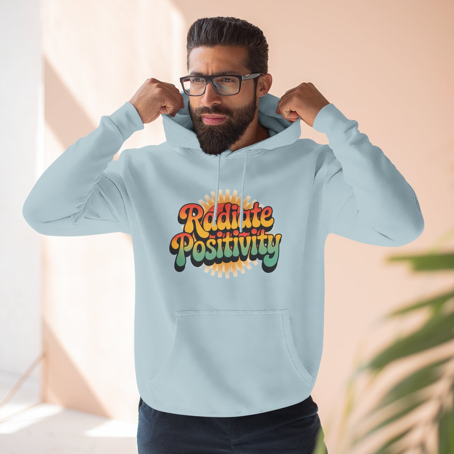 Radiate Positivity Fleece Hoodie