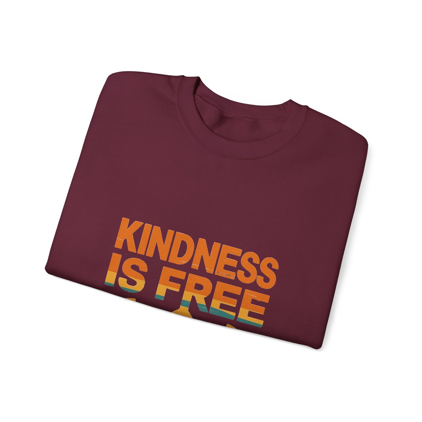 Unisex Kindness is Free Crewneck Sweatshirt