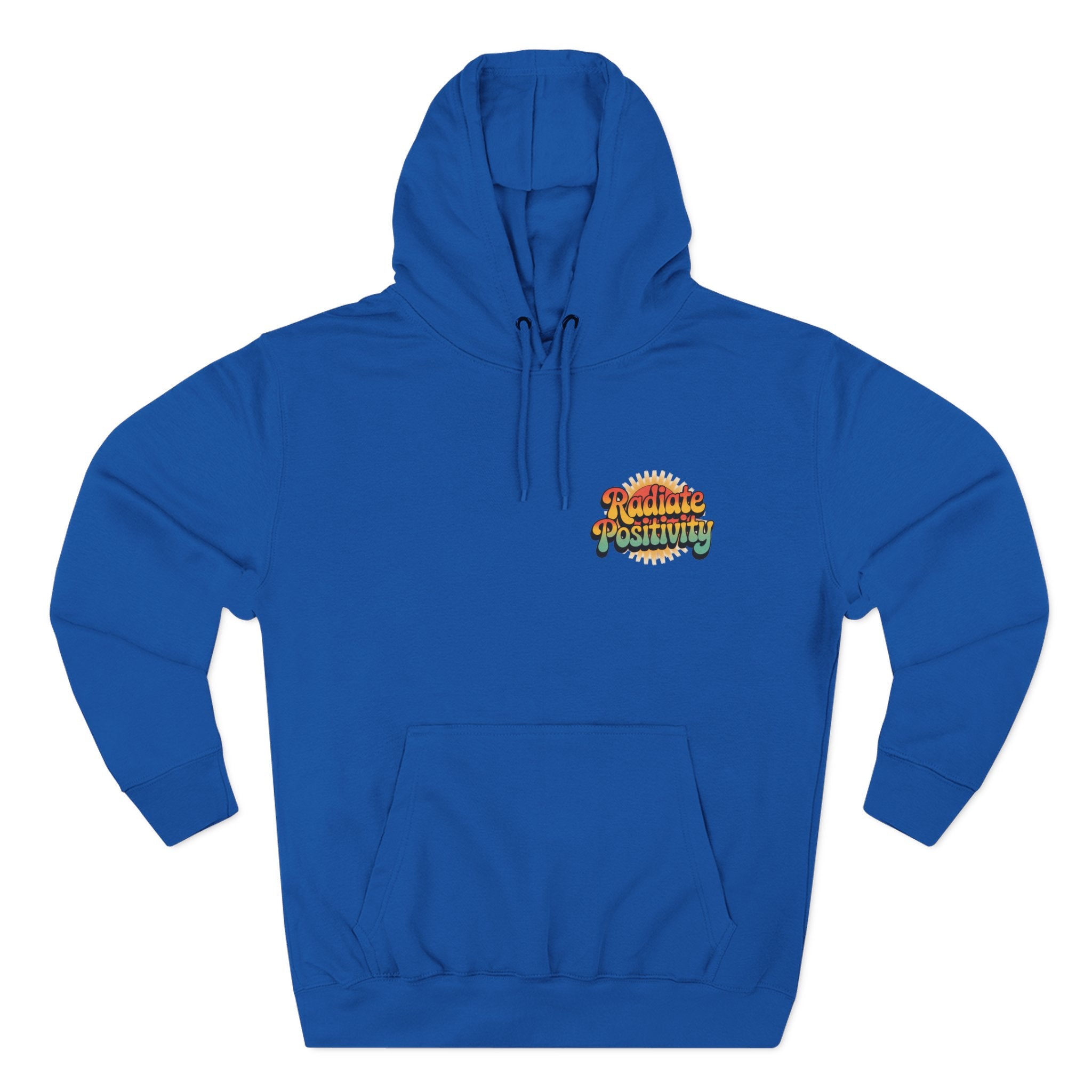 Radiate Positivity Three-Panel Fleece Hoodie
