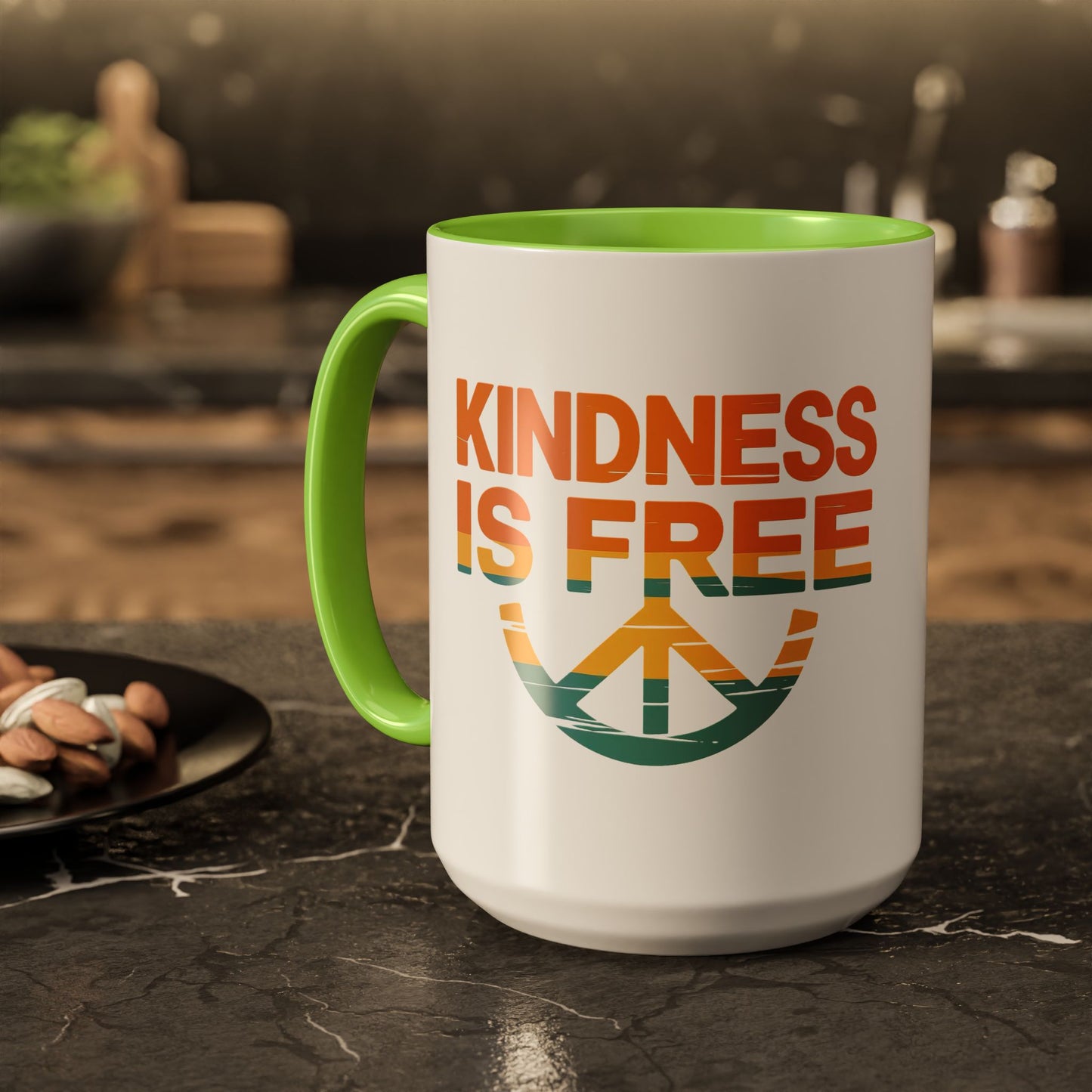 Kindness Is Free Mug - 11oz & 15oz Coffee Cup