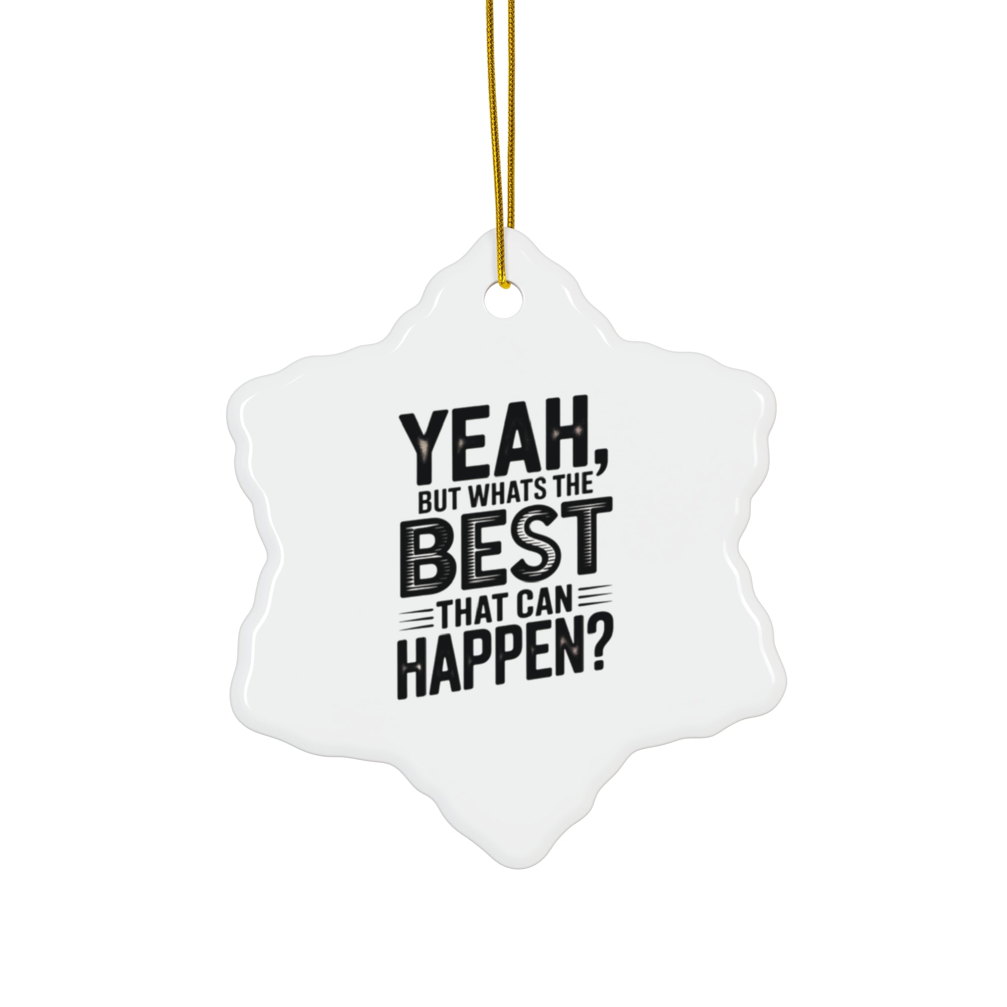 Star Ceramic Ornament - 