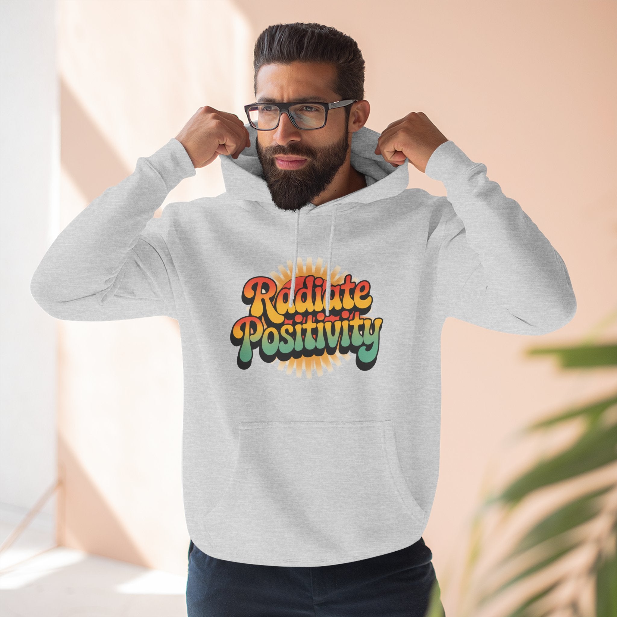 Radiate Positivity Fleece Hoodie