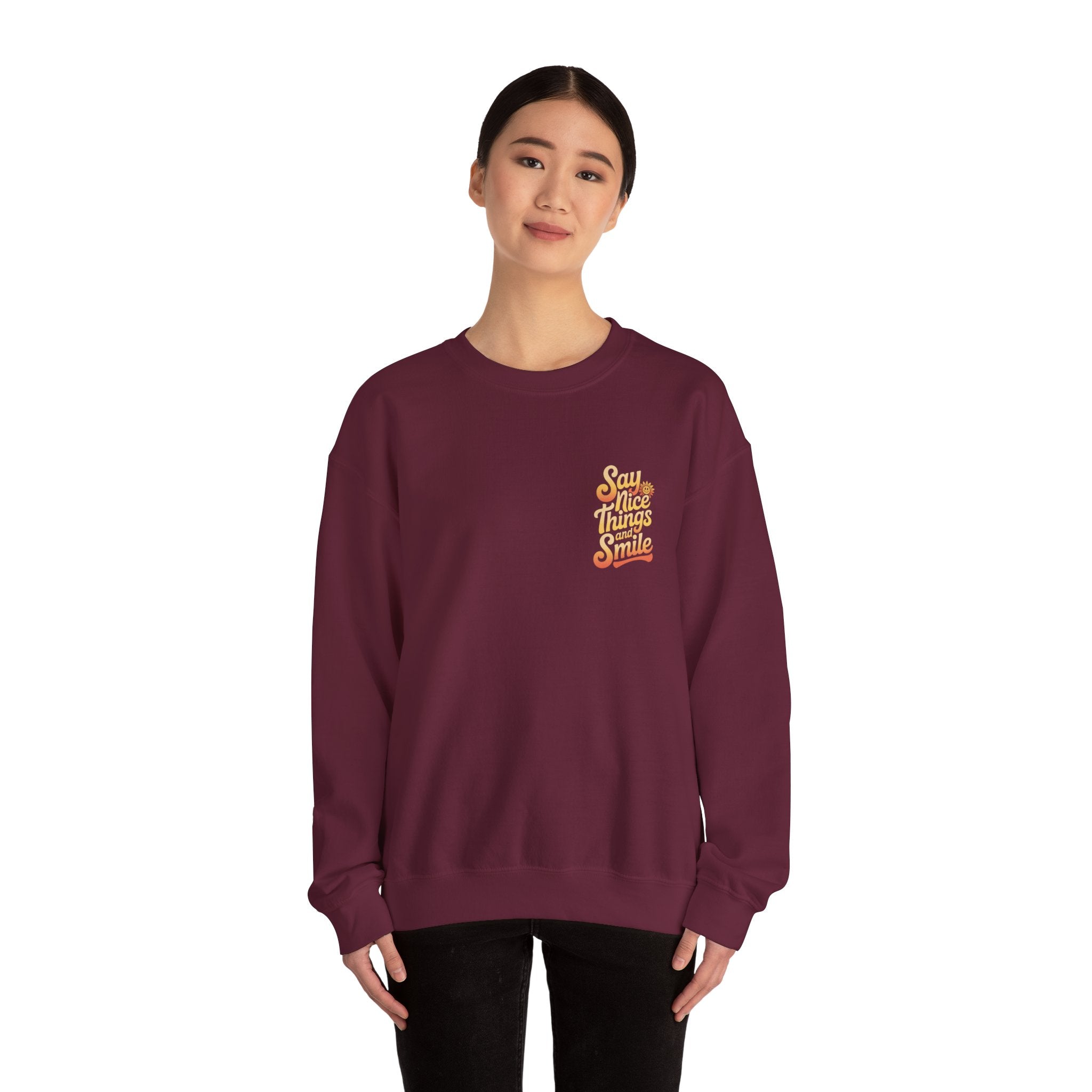 Say Nice Things Crewneck Sweatshirt