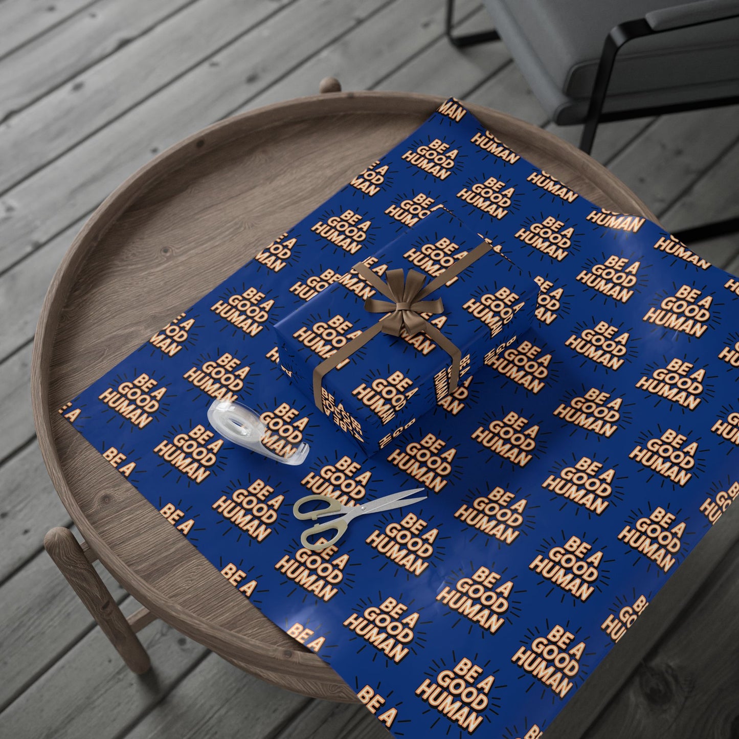Be a Good Human Gift Wrap (Single Roll)
