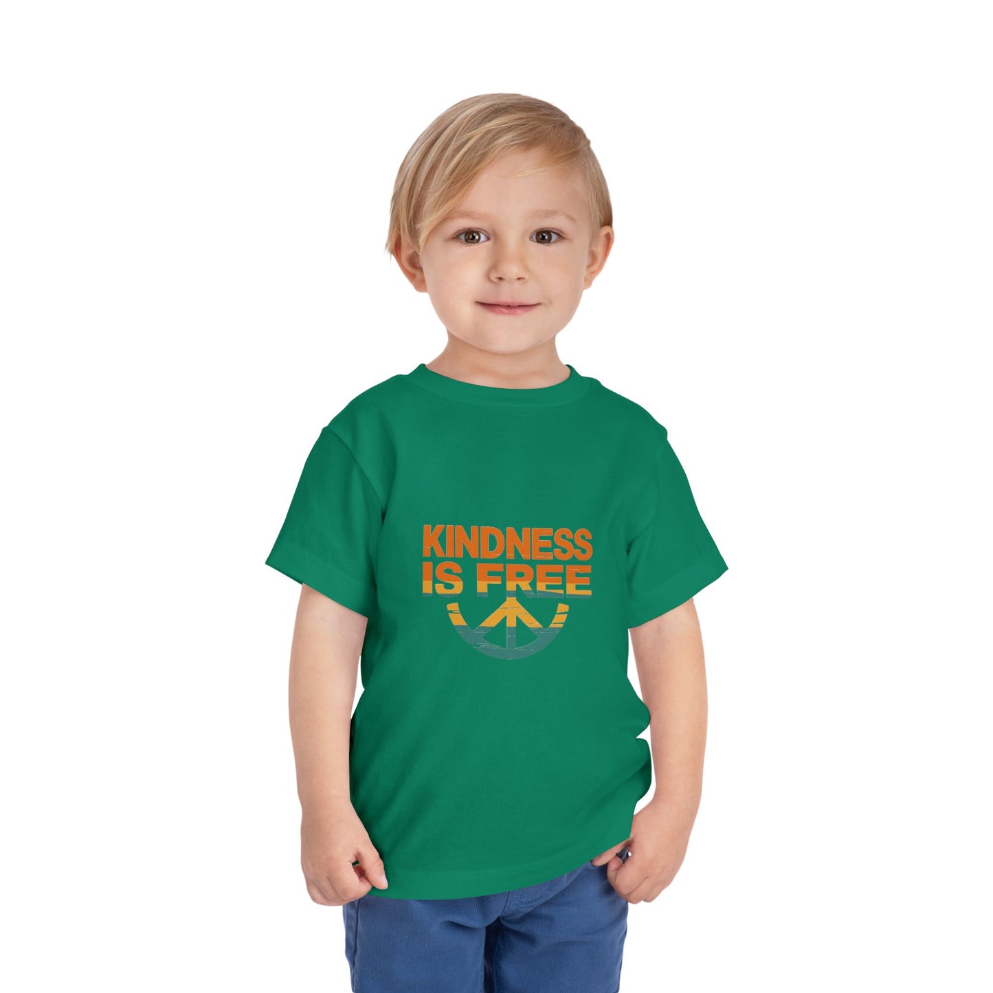 Youth Short Sleeve Tee - "Kindness is Free" Graphic Tee