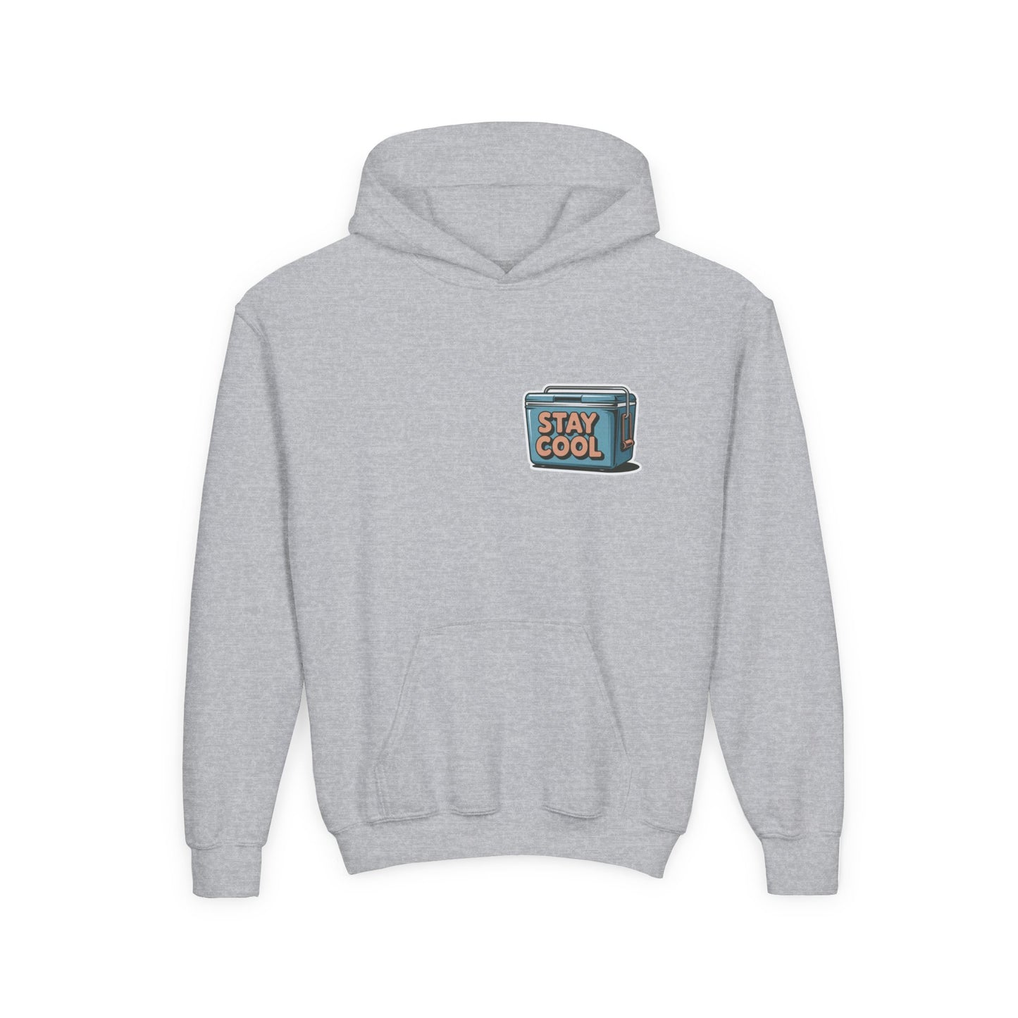 Youth Hooded Sweatshirt - Stay Cool Graphic