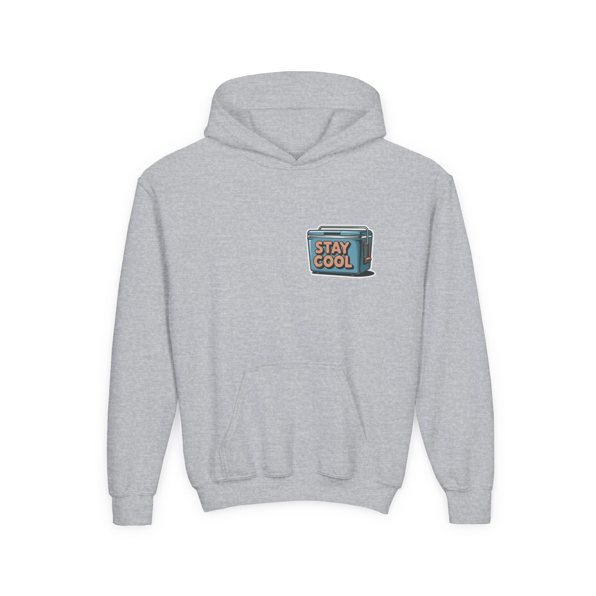 Youth Hooded Sweatshirt - Stay Cool Graphic