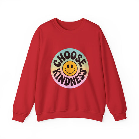 Choose Kindness Unisex Crewneck Sweatshirt - Positive Vibes Apparel