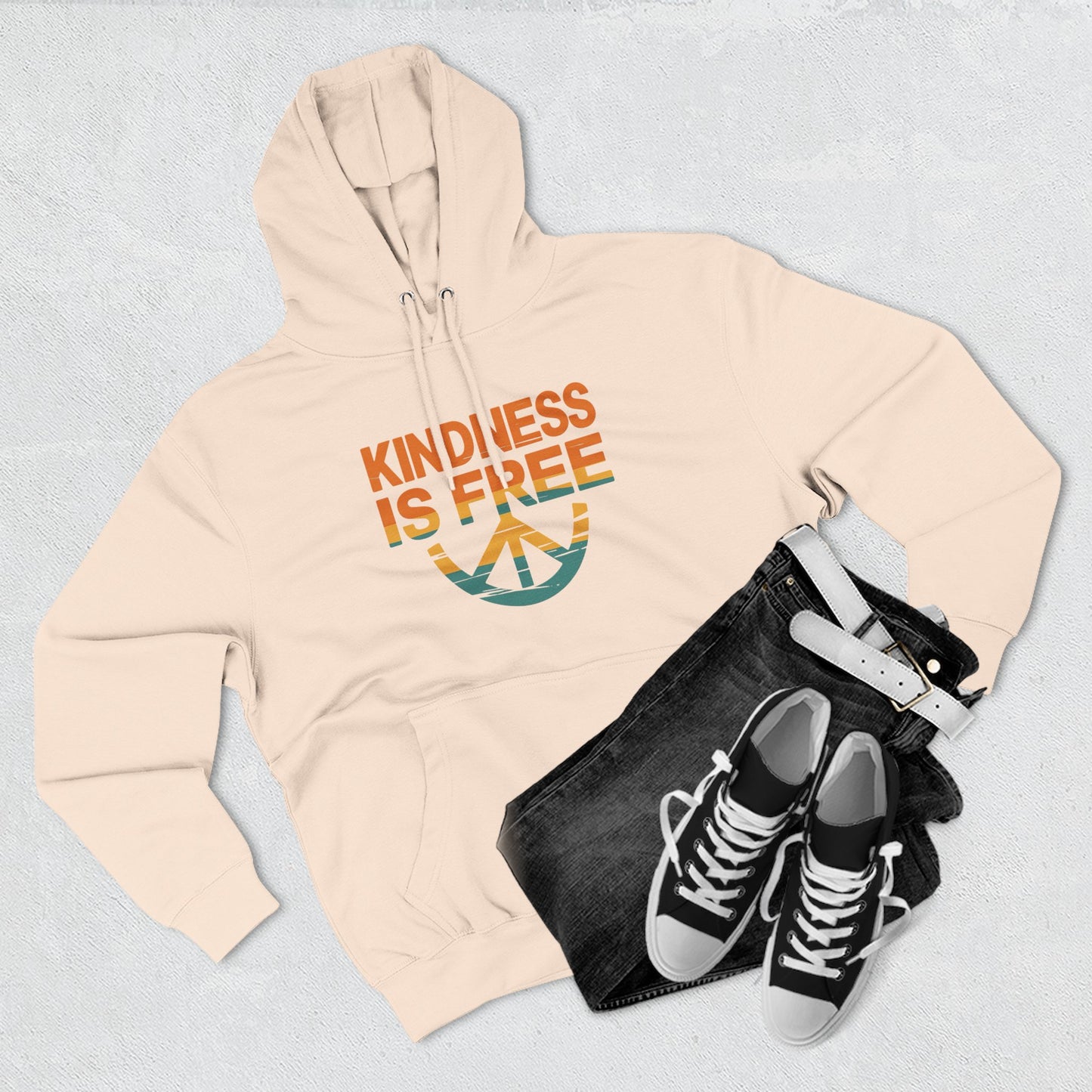 Kindness is Free Fleece Hoodie