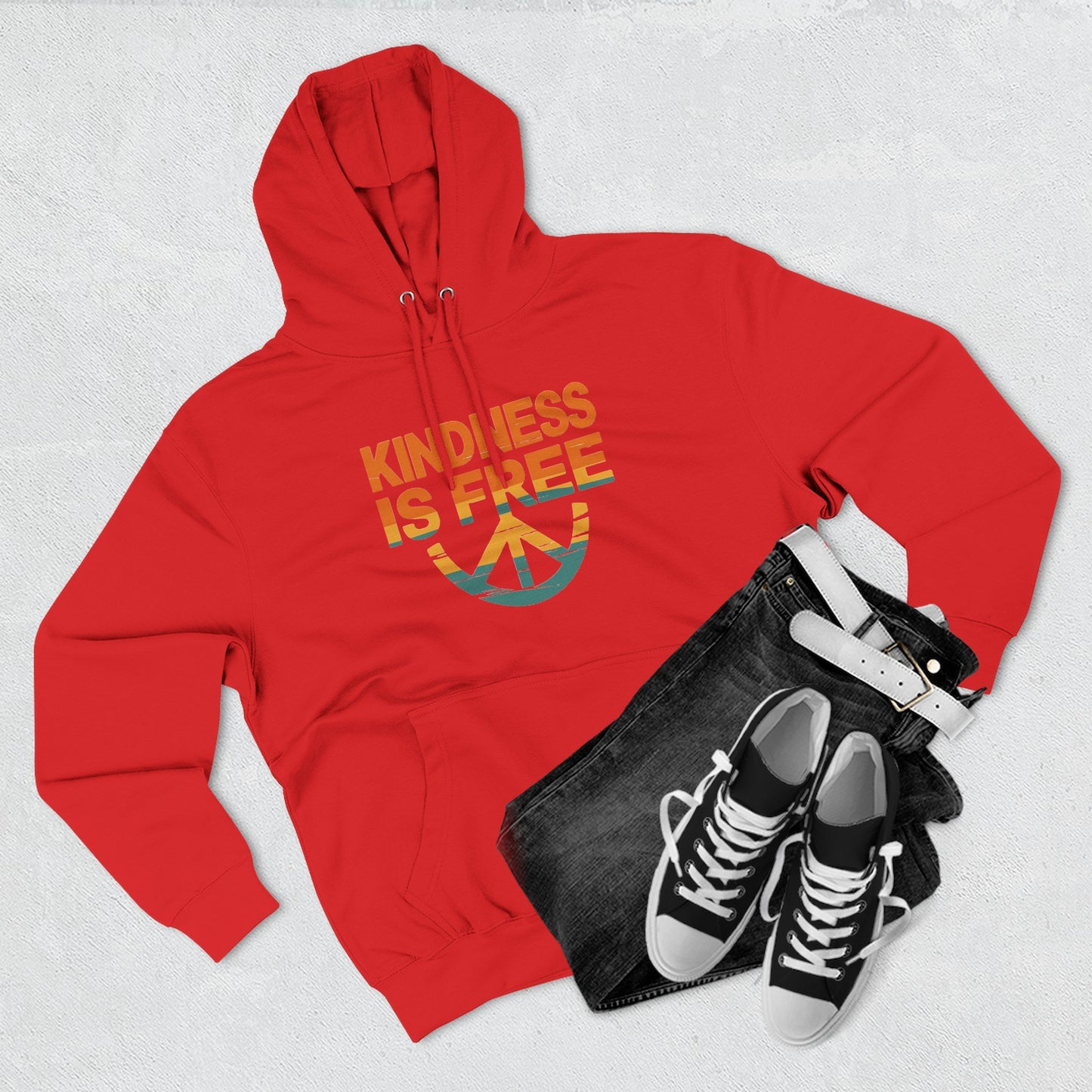 Kindness is Free Fleece Hoodie