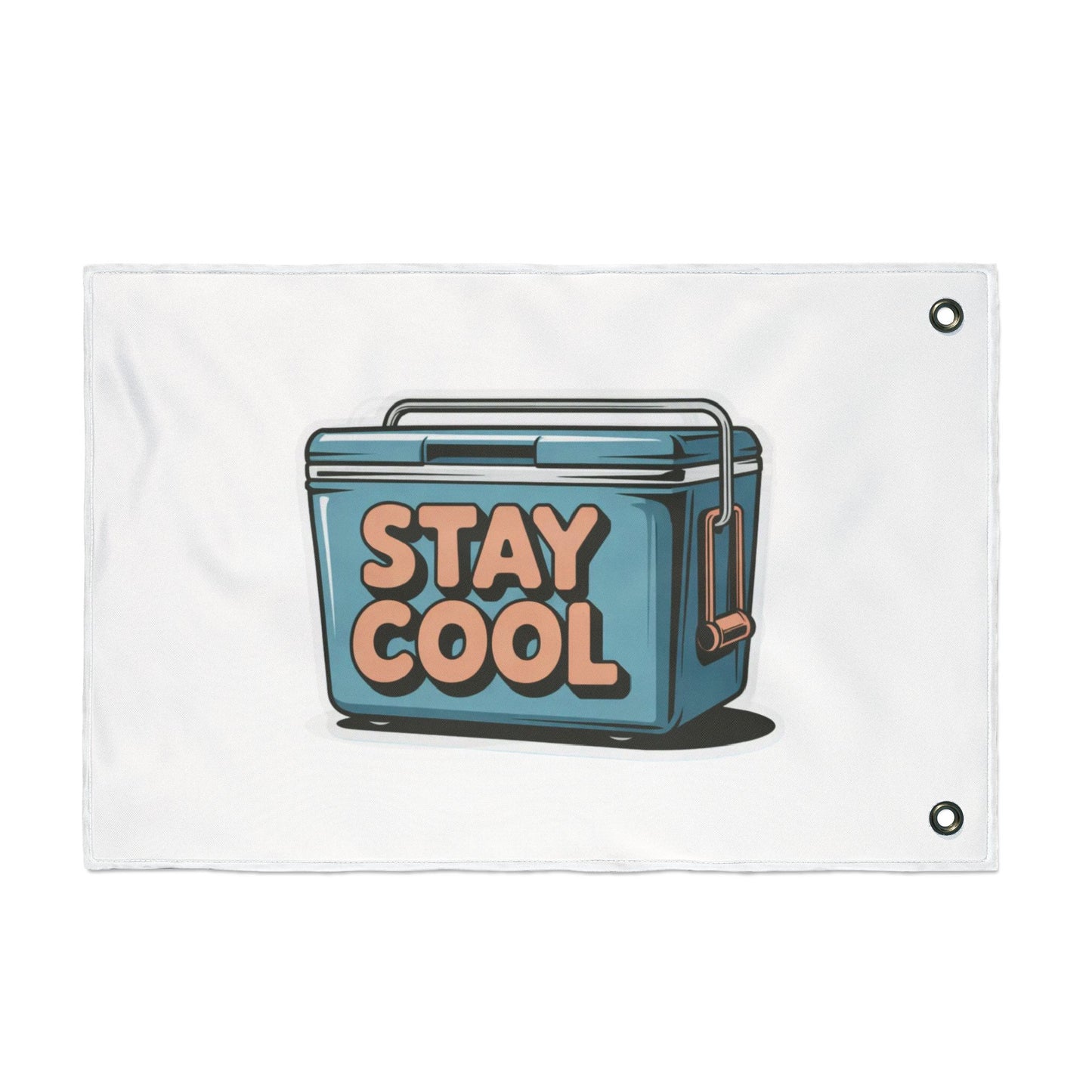 Stay Cool Double Sided Flag
