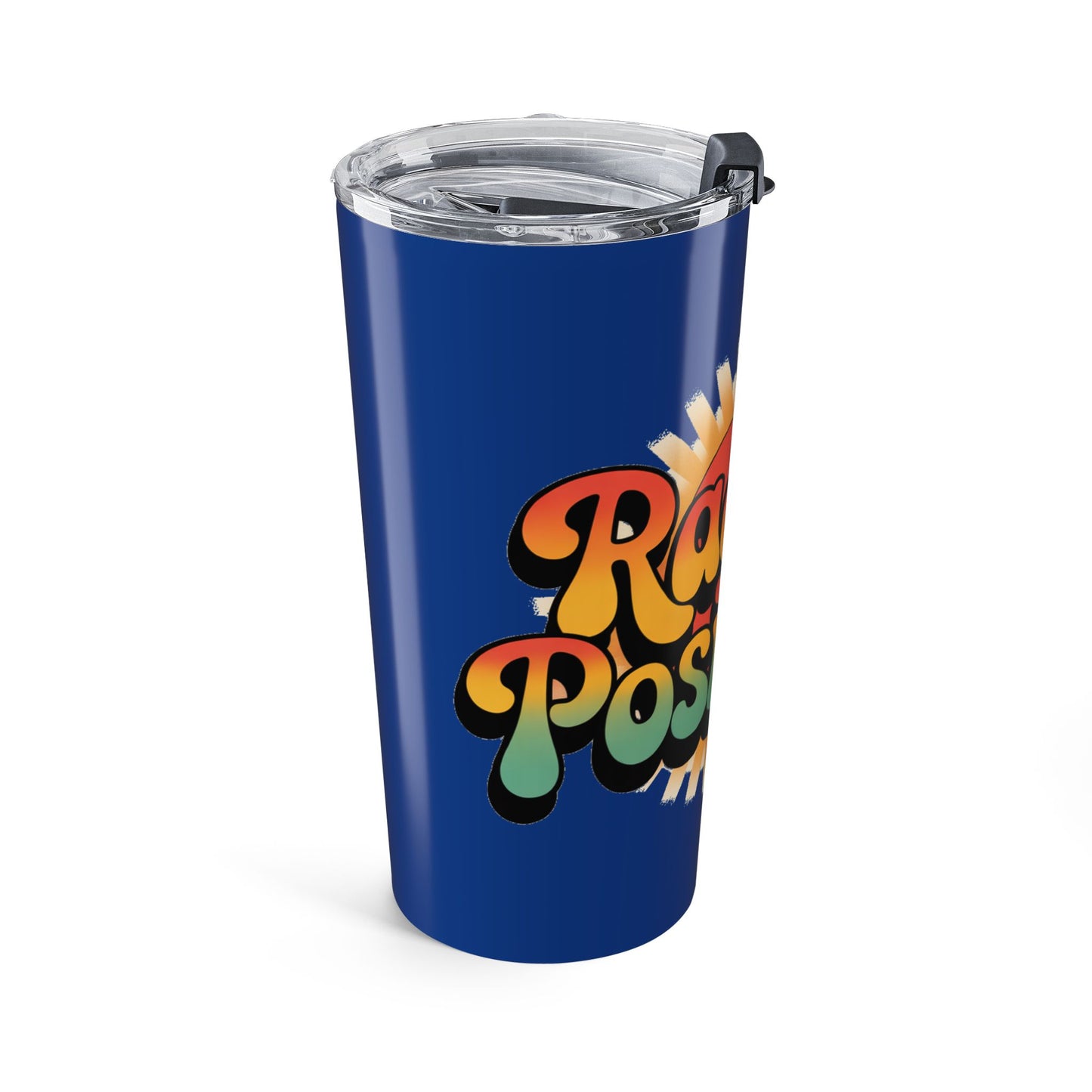Blue Radiate Positivity Tumbler 20oz
