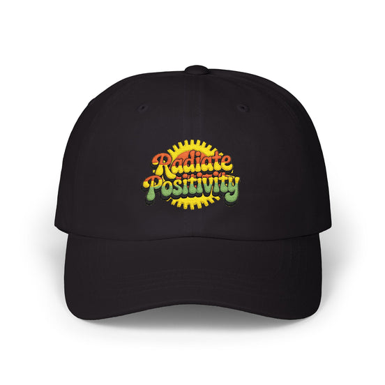 Classic Cap — Radiate Positivity Embroidered Baseball Hat
