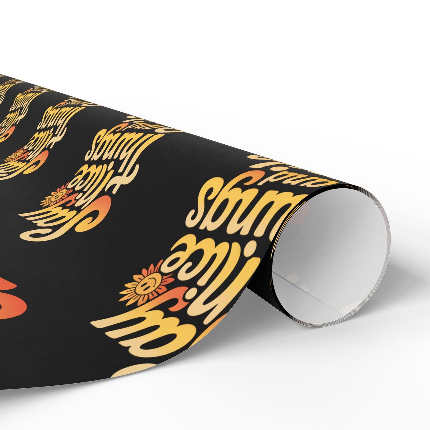 Say Nice Things and Smile Wrapping Paper