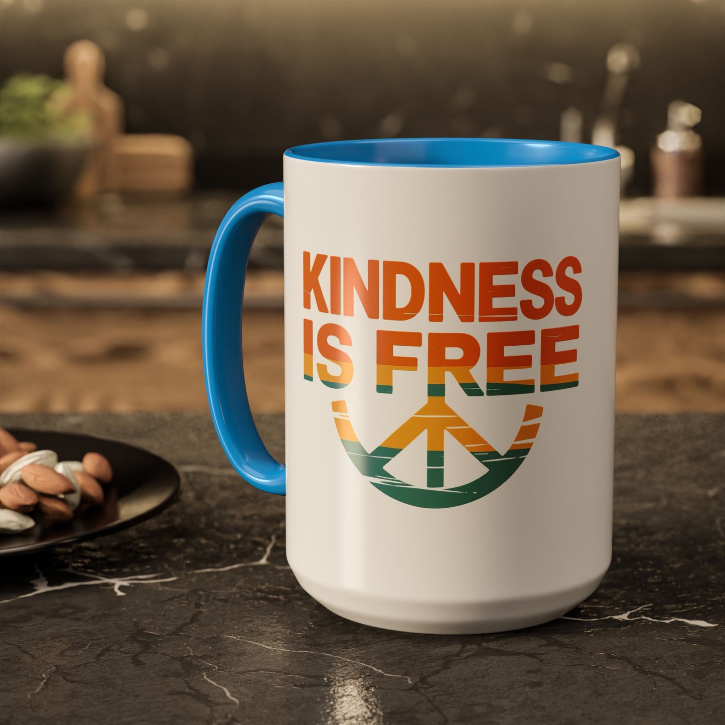 Kindness Is Free Mug - 11oz & 15oz Coffee Cup
