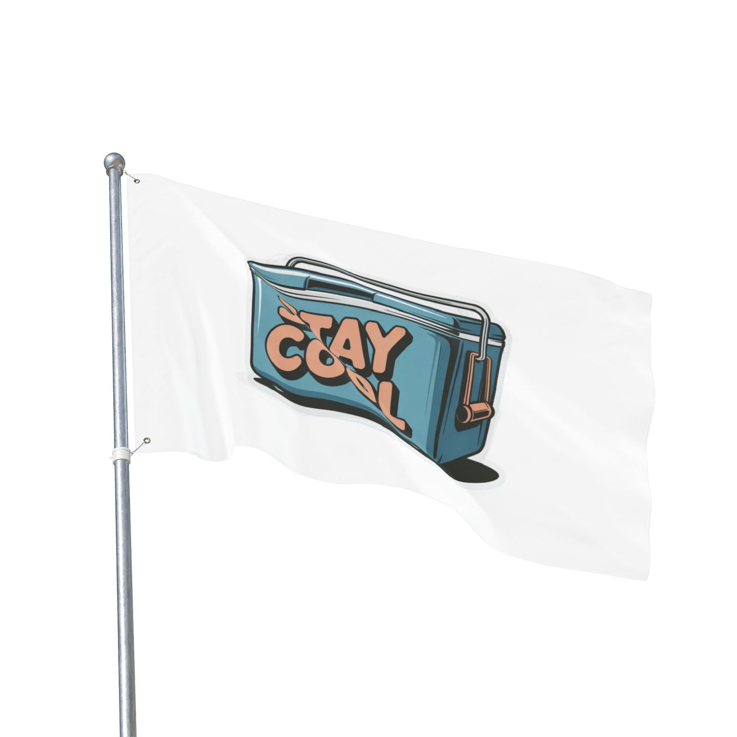 Stay Cool Double Sided Flag